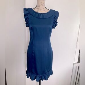 Ruffian (Anthropologie) all silk shift dress